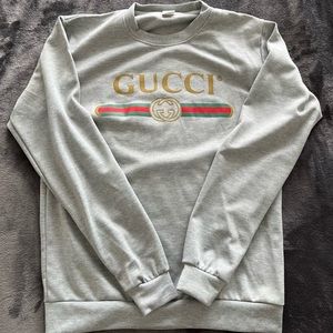 Lookalike Gucci Sweater - Small - Grey